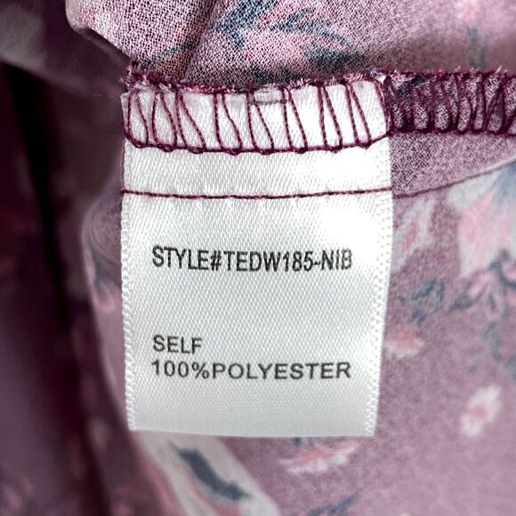 Dee Elly Top Medium Cottage Smock Ruffle Semi Sheer Coquette (BUNDLE PRICE $5) - Picture 7 of 9